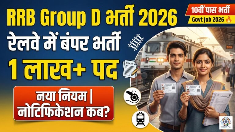 RRB Group D Recruitment 2026