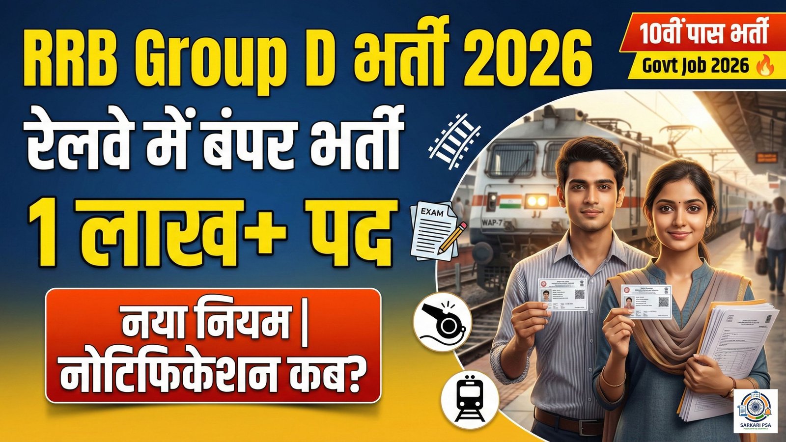 RRB Group D Recruitment 2026